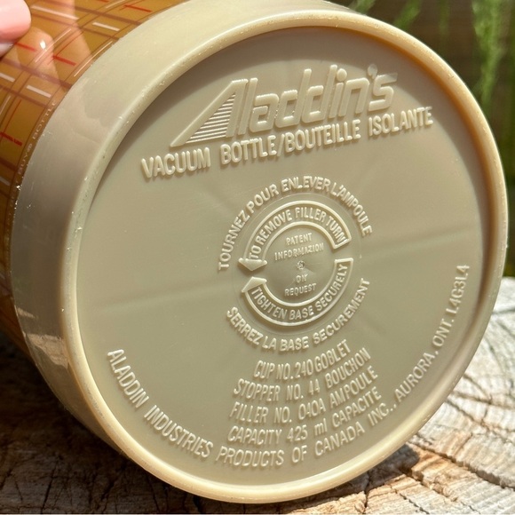 Vintage Aladdin thermos-  3 piece - Picture 5 of 8